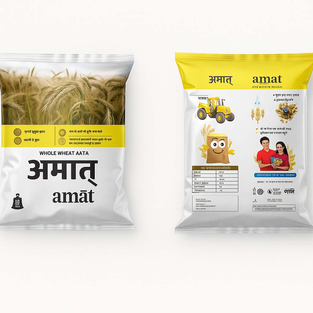 Amat Attas – 100% Whole Wheat Flour with No Additives