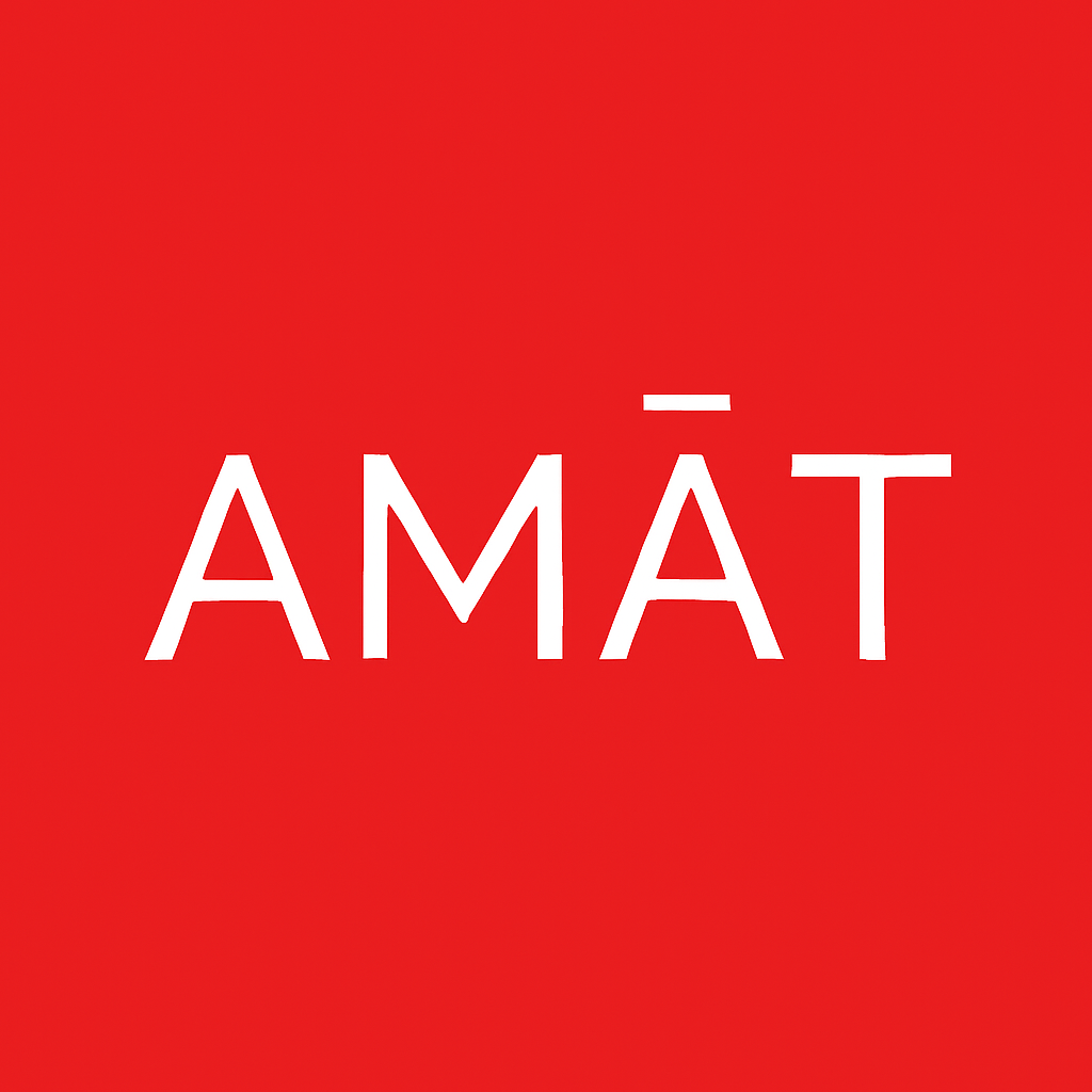 Amāt Foods Logo – Traditional Processed Whole Wheat Attas